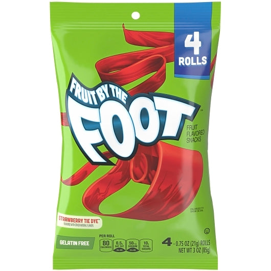 Betty Crocker Fruit By The Foot Strawberry Tie-Dye-3 oz.-8/Case