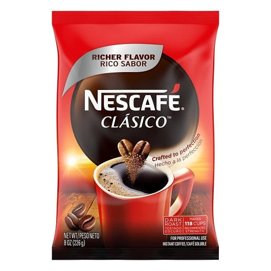 Nescafe Clasico Pouch Ambient-8 oz.-12/Case