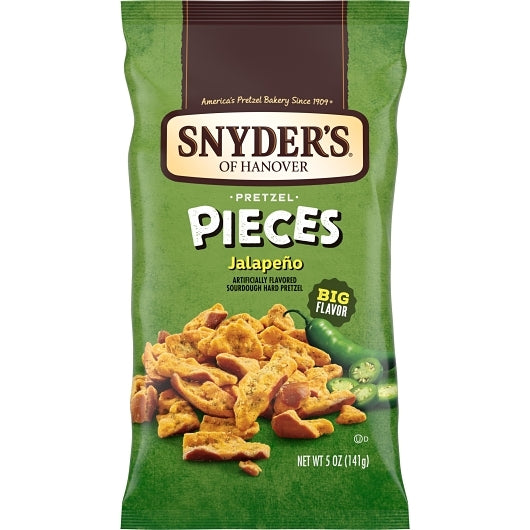 Snyder's Of Hanover Snyders Of Hanover Pretzels Jalapeno-5 oz.-8/Case