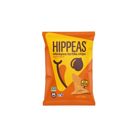 Hippeas Non Gmo Nacho Vibes Tortilla Chips-1 oz.-24/Case