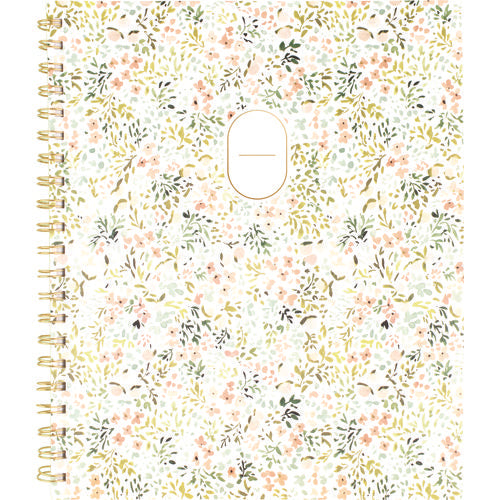 Cambridge Leah Bisch Academic Year Weekly/monthly Planner Floral Artwork 11"x9.25" Multicolor Cover 12-month: July 2024-june 2025