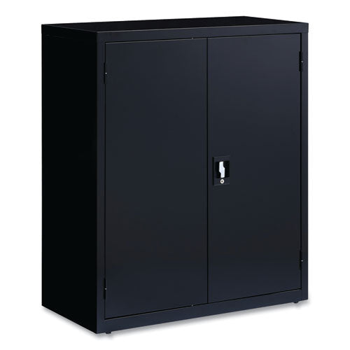 Alera Economy Assembled Storage Cabinets 3 Shelves 36"x18"x42" Black