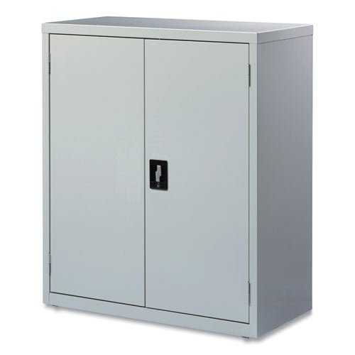 Alera Economy Assembled Storage Cabinets 3 Shelves 36"x18"x42" Light Gray