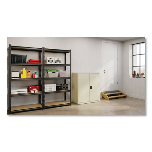 Alera Economy Assembled Storage Cabinets 3 Shelves 36"x18"x42" Putty