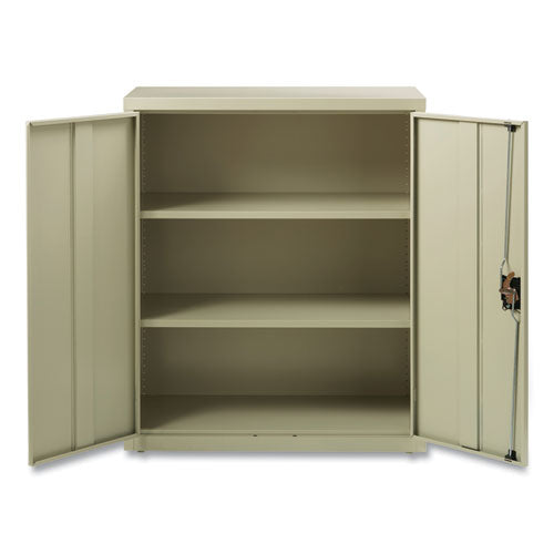 Alera Economy Assembled Storage Cabinets 3 Shelves 36"x18"x42" Putty