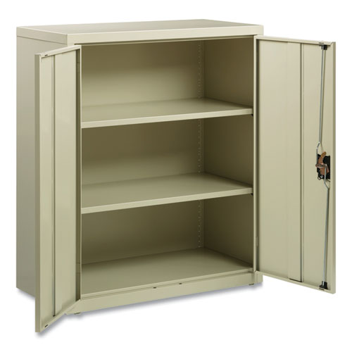 Alera Economy Assembled Storage Cabinets 3 Shelves 36"x18"x42" Putty