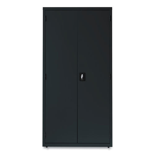 Alera Economy Assembled Storage Cabinets 5 Shelves 36"x18"x72" Black