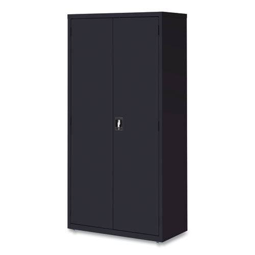 Alera Economy Assembled Storage Cabinets 5 Shelves 36"x18"x72" Black