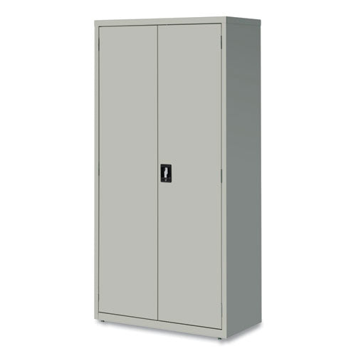 Alera Economy Assembled Storage Cabinets 5 Shelves 36"x18"x72" Light Gray