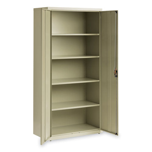 Alera Economy Assembled Storage Cabinets 5 Shelves 36"x18"x72" Putty