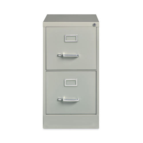 Alera Two-drawer Economy Vertical File Letter-size File Drawers 15"x22"x28.37" Light Gray