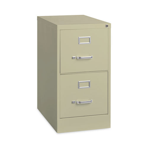 Alera Two-drawer Economy Vertical File Letter-size File Drawers 15"x22"x28.37" Putty