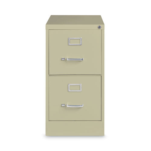 Alera Two-drawer Economy Vertical File Letter-size File Drawers 15"x26.5"x28.37" Putty