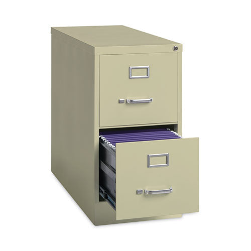 Alera Two-drawer Economy Vertical File Letter-size File Drawers 15"x26.5"x28.37" Putty