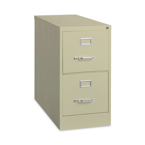 Alera Two-drawer Economy Vertical File Letter-size File Drawers 15"x26.5"x28.37" Putty