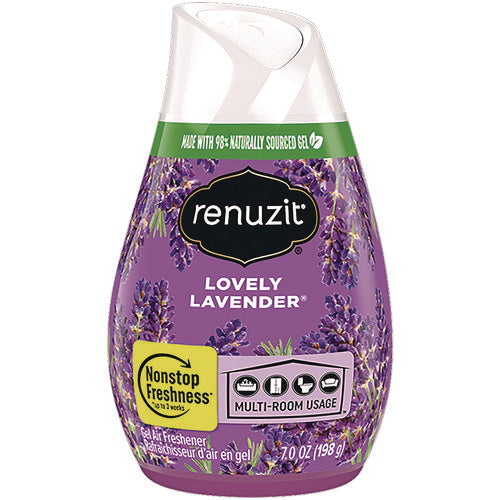 Renuzit Adjustables Air Freshener Lovely Lavender 7 Oz Cone 12/Case