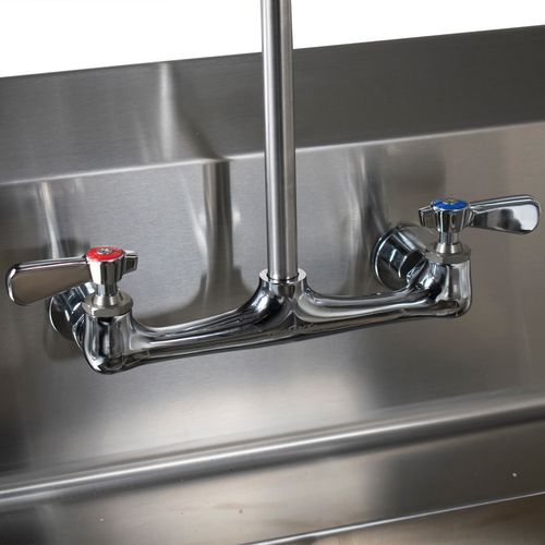 BK Resources Workforce Prerinse Add-a-faucet 8" Height Chrome