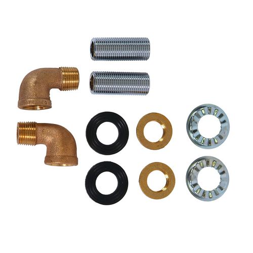 BK Resources Workforce Prerinse Add-a-faucet 4.62" Height/12" Reach Chrome