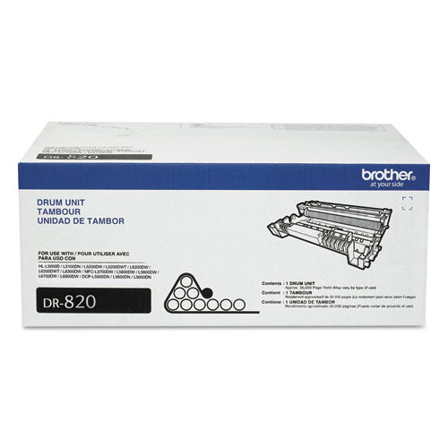 Brother Dr820 Drum Unit 50000 Page-yield Black