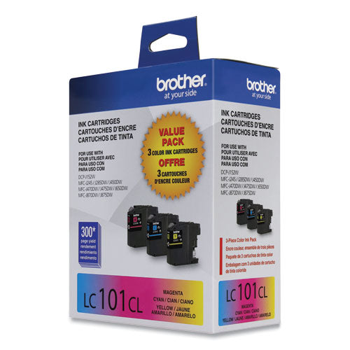 Brother Lc1013pks Innobella Ink 300 Page-yield Cyan/magenta/yellow