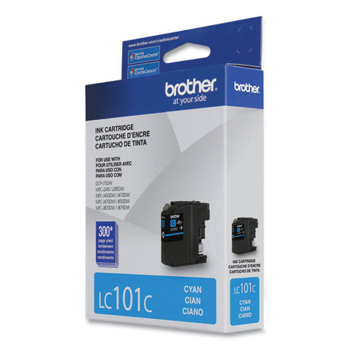 Brother Lc101c Innobella Ink 300 Page-yield Cyan