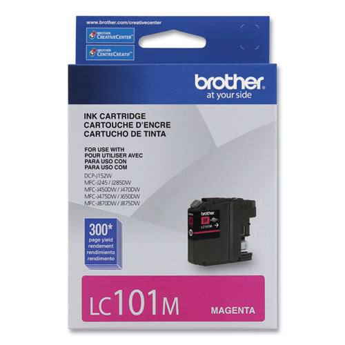 Brother Lc101m Innobella Ink 300 Page-yield Magenta