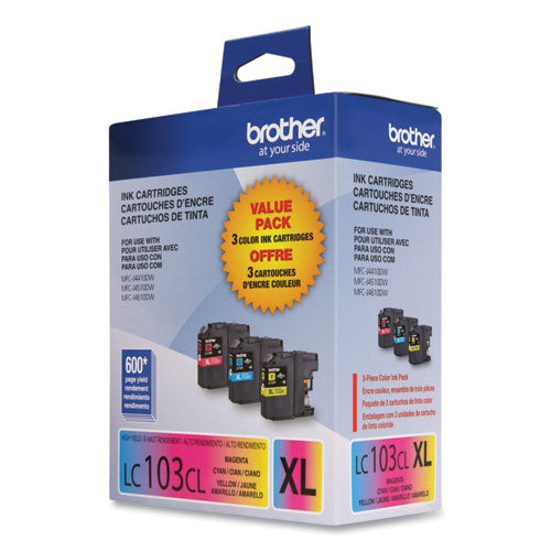 Brother Lc1033pks Innobella High-yield Ink 600 Page-yield Cyan/magenta/yellow