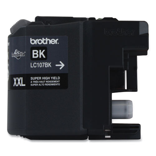 Brother Lc107bk Innobella Super High-yield Ink 1200 Page-yield Black