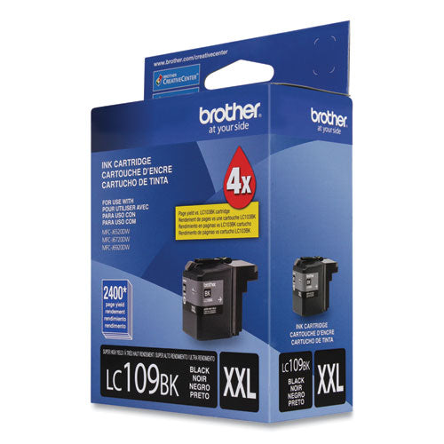 Brother Lc109bk Innobella Super High-yield Ink 2400 Page-yield Black