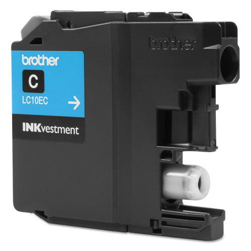 Brother Lc10ec Inkvestment Super High-yield Ink 1200 Page-yield Cyan