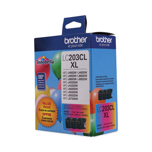 Brother Lc2033pks Innobella High-yield Ink 550 Page-yield Cyan/magenta/yellow