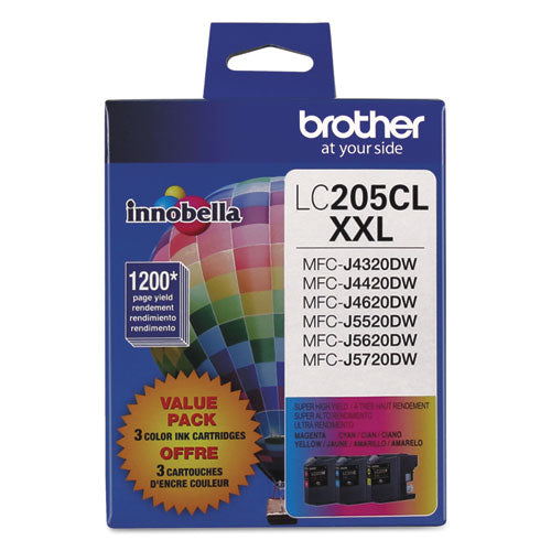 Brother Lc2053pks Innobella Super High-yield Ink 1200 Page-yield Cyan/magenta/yellow