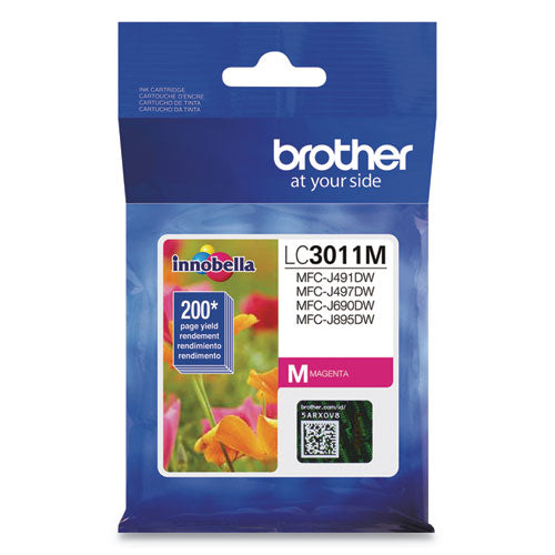 Brother Lc3011m Ink 200 Page-yield Magenta