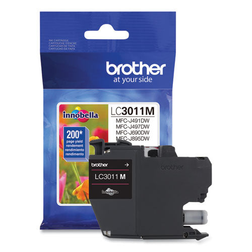 Brother Lc3011m Ink 200 Page-yield Magenta