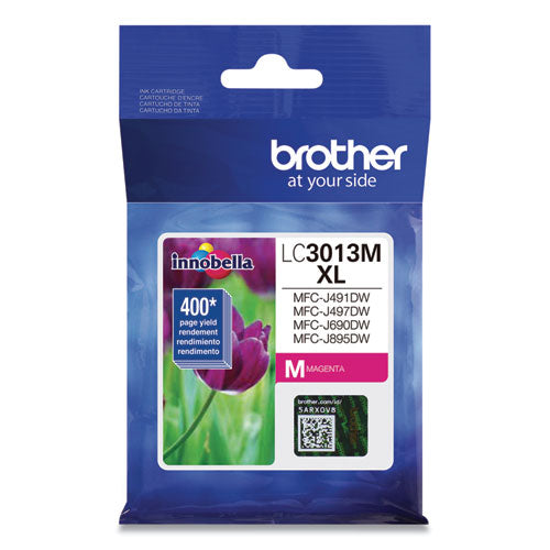 Brother Lc3013m High-yield Ink 400 Page-yield Magenta