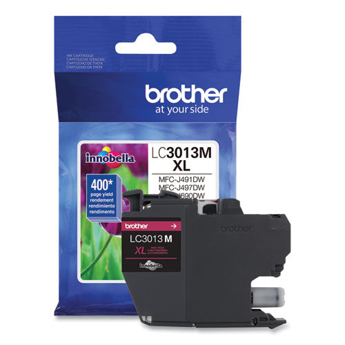 Brother Lc3013m High-yield Ink 400 Page-yield Magenta