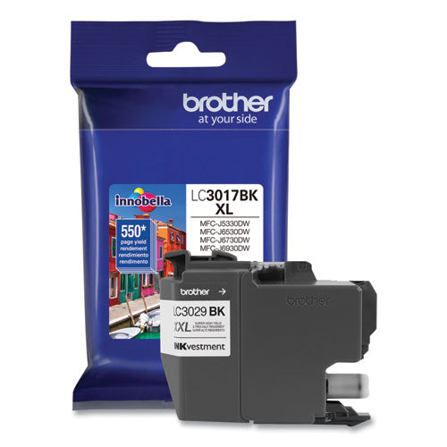 Brother Lc3029bk Inkvestment Super High-yield Ink 3000 Page-yield Black