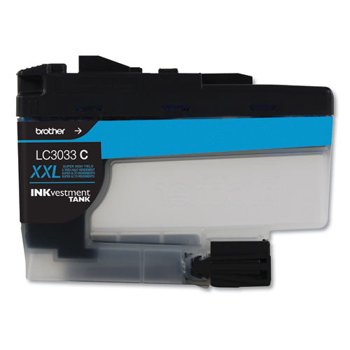 Brother Lc3033c Inkvestment Super High-yield Ink 1500 Page-yield Cyan