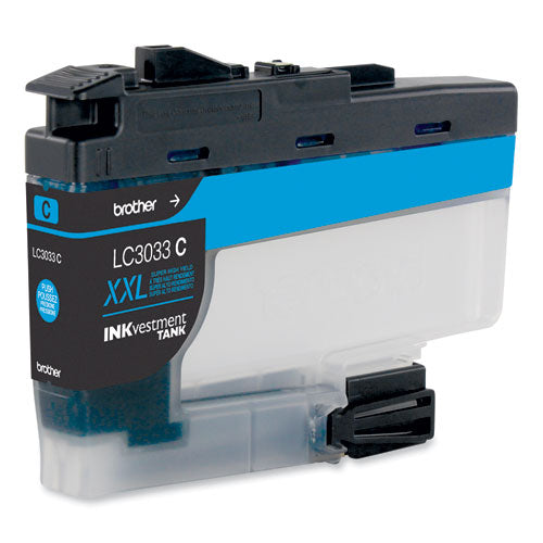 Brother Lc3033c Inkvestment Super High-yield Ink 1500 Page-yield Cyan