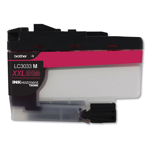 Brother Lc3033m Inkvestment Super High-yield Ink 1500 Page-yield Magenta