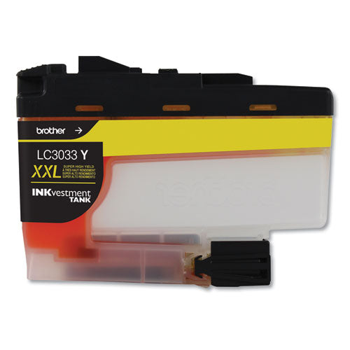 Brother Lc3033y Inkvestment Super High-yield Ink 1500 Page-yield Yellow