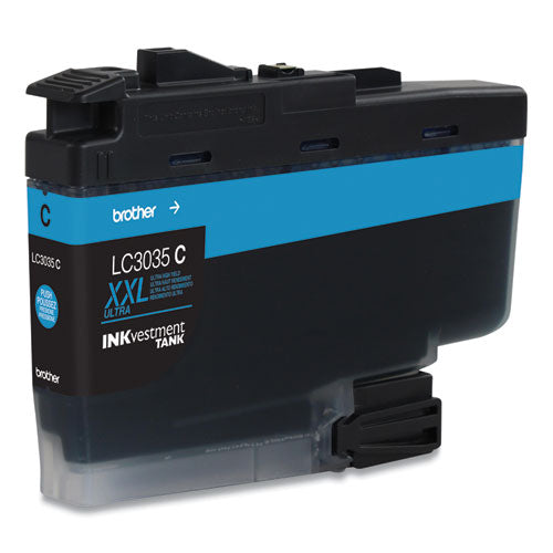 Brother Lc3035c Inkvestment Ultra High-yield Ink 5000 Page-yield Cyan