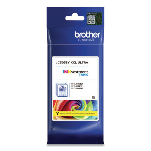 Brother Lc3035y Inkvestment Ultra High-yield Ink 5000 Page-yield Yellow