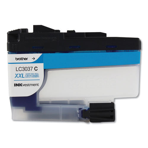 Brother Lc3037c Inkvestment Super High-yield Ink 1500 Page-yield Cyan