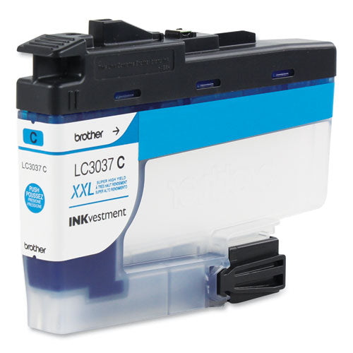 Brother Lc3037c Inkvestment Super High-yield Ink 1500 Page-yield Cyan