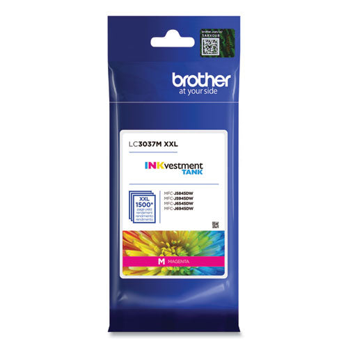 Brother Lc3037m Inkvestment Super High-yield Ink 1500 Page-yield Magenta