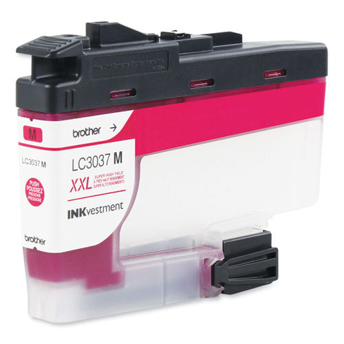 Brother Lc3037m Inkvestment Super High-yield Ink 1500 Page-yield Magenta