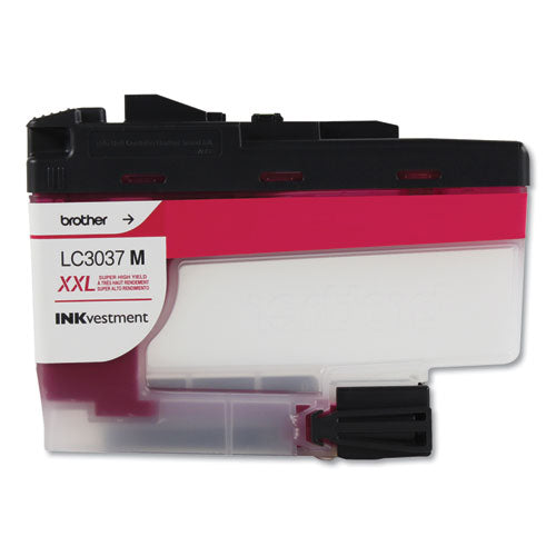 Brother Lc3037m Inkvestment Super High-yield Ink 1500 Page-yield Magenta