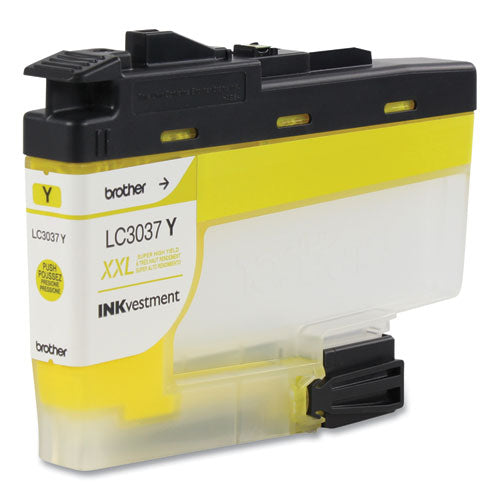 Brother Lc3037y Inkvestment Super High-yield Ink 1500 Page-yield Yellow