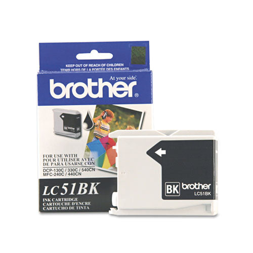 Brother Lc51bk Innobella Ink 500 Page-yield Black